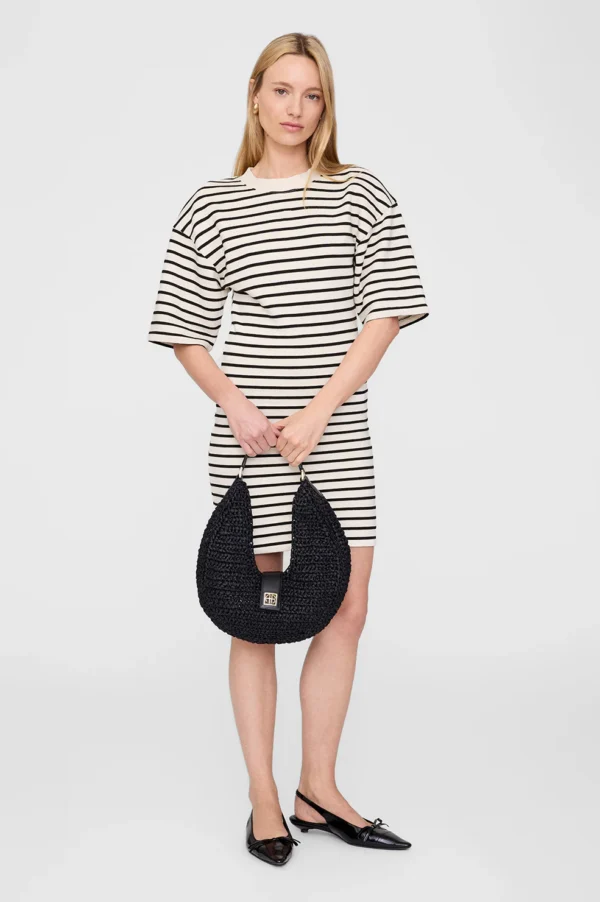 Anine Bing - Lou Bag Monogram Black