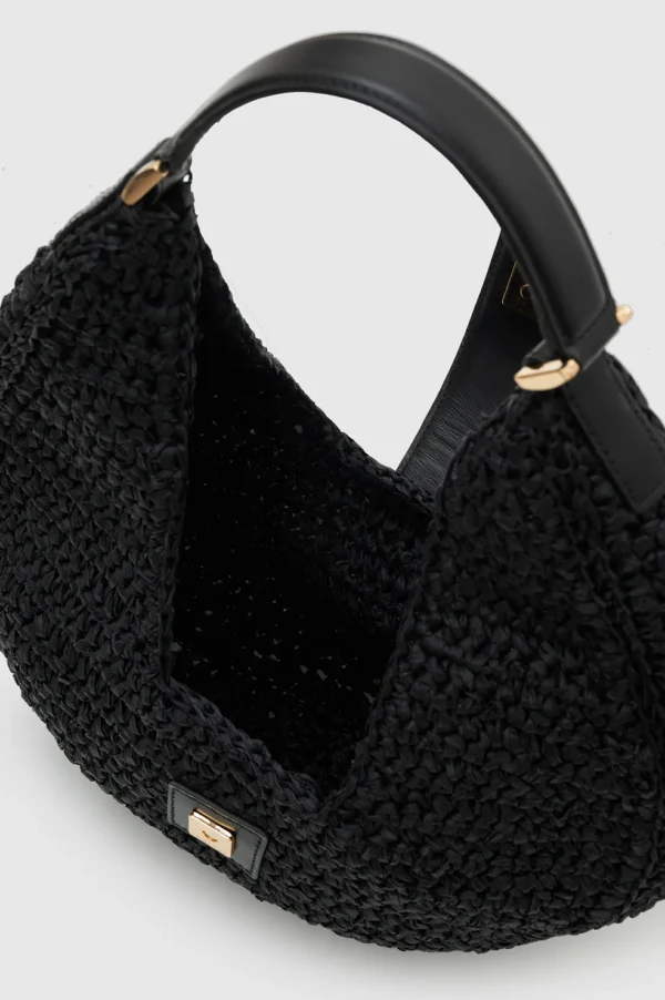 Anine Bing - Lou Bag Monogram Black