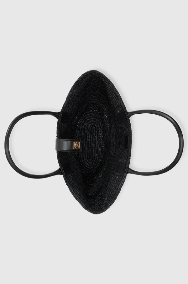 Anine Bing - Lou Tote Monogram Black