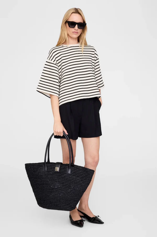 Anine Bing - Lou Tote Monogram Black
