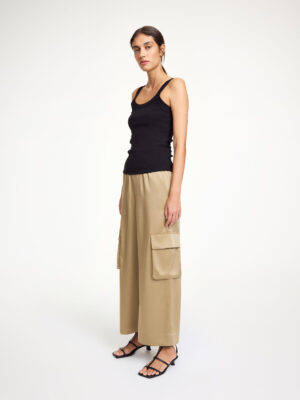 By Malene Birger - Cabello Cargo trousers Kelp