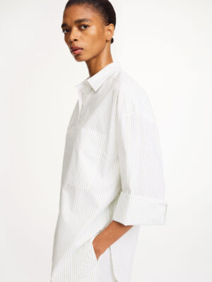 By Malene Birger - Derris Organic Cotton Shirt Twin Stripe