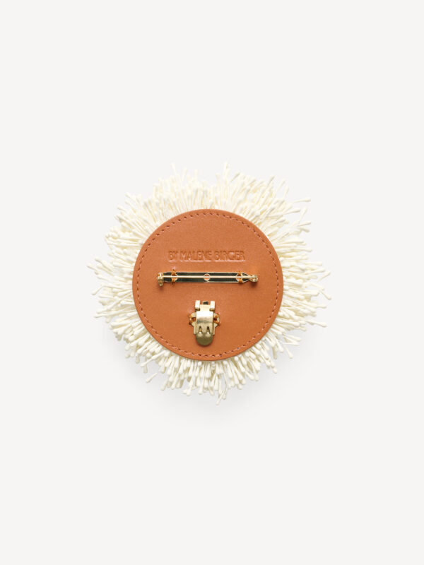 By Malene Birger - Henna Brooch Soft White