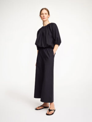 By Malene Birger - Lelow Organic Cotton Blouse Black