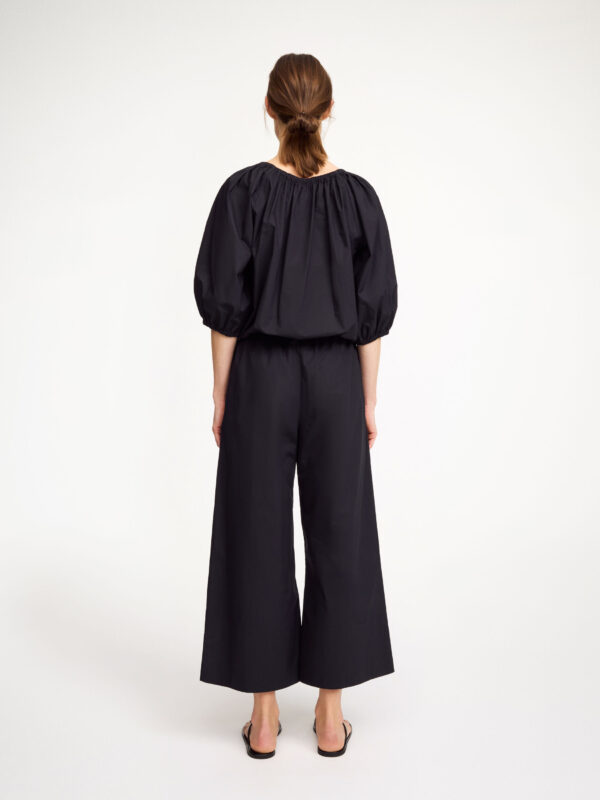 By Malene Birger - Lelow Organic Cotton Blouse Black