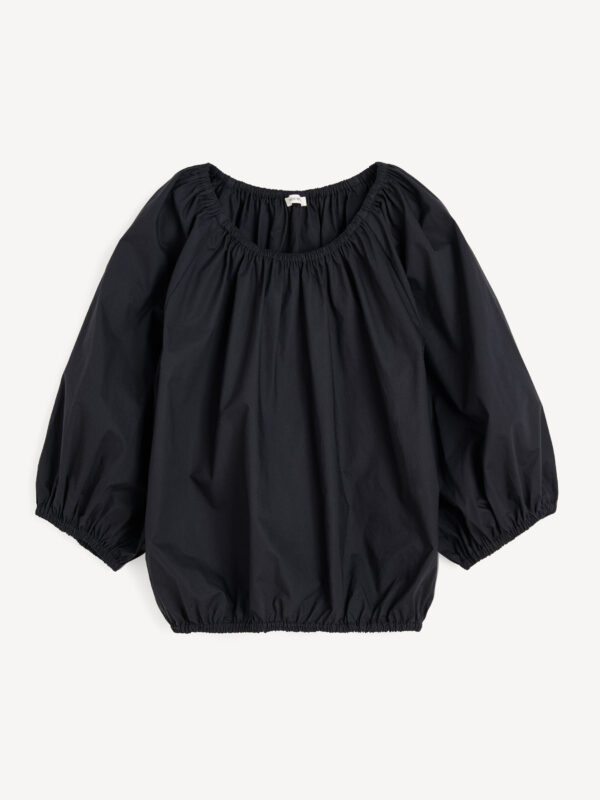 By Malene Birger - Lelow Organic Cotton Blouse Black