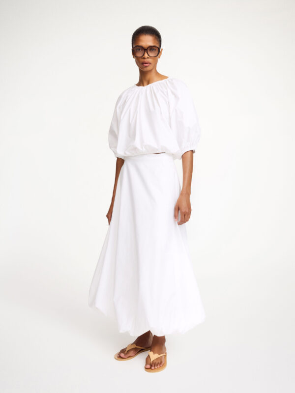 By Malene Birger - Lelow Organic Cotton Blouse Pure White