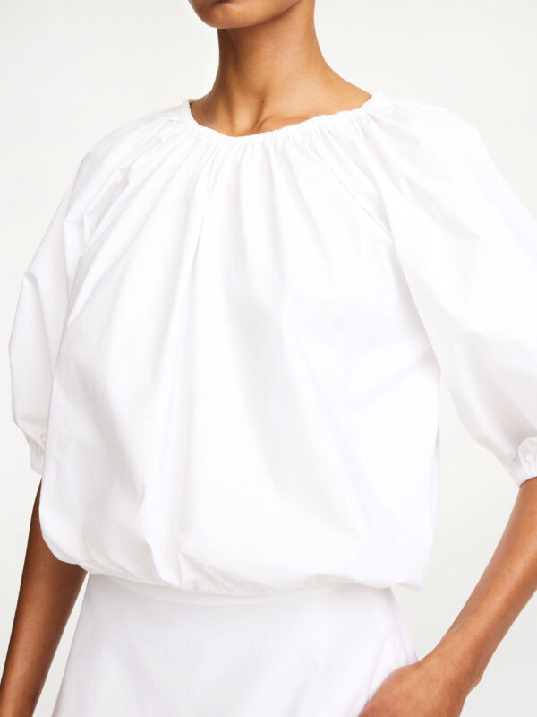 By Malene Birger - Lelow Organic Cotton Blouse Pure White