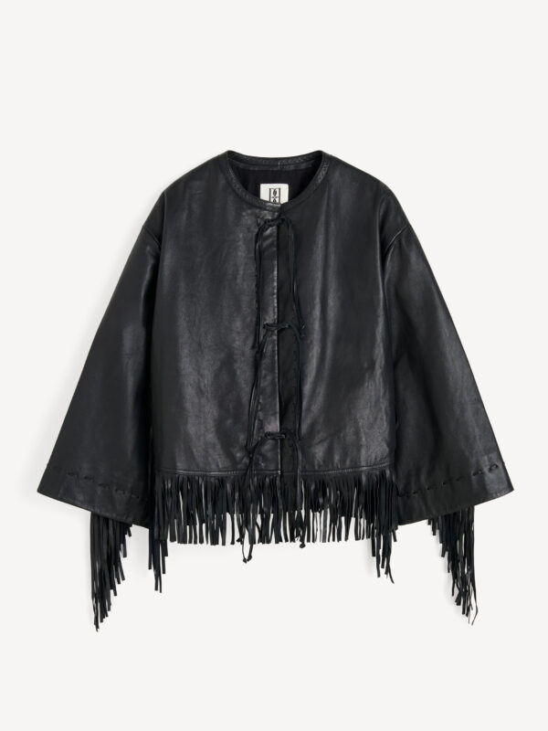 By Malene Birger - Zoena Leather Jacket Black