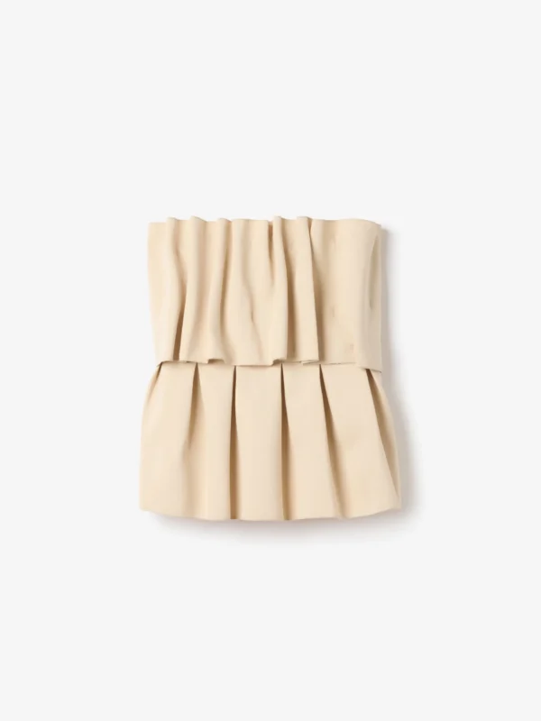 Dagmar - Sculpted Tube Top Buttercream Yellow