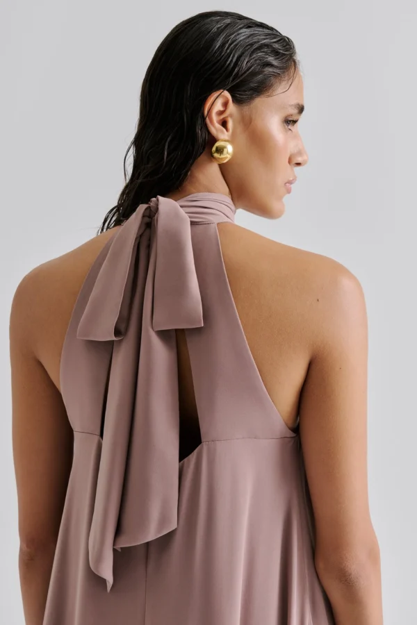 Malina - Sabrina Midi Dress Taupe