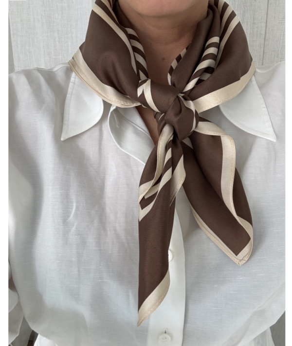 Le Scarf - Striped Scarf 65 cm - Image 2