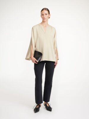 By malene birger - calias blouse cream