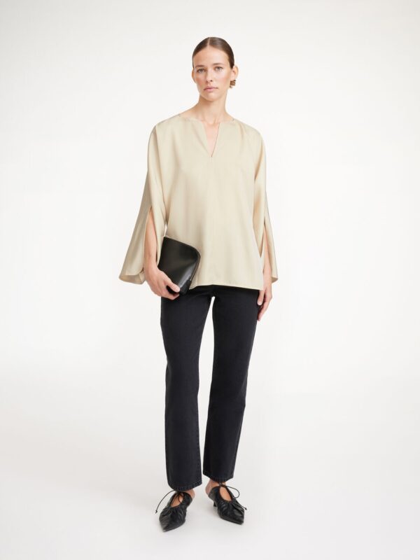 By malene birger - calias blouse cream