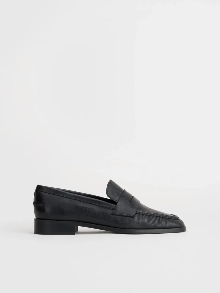 ATP Atelier - Airola Black Nappa Loafers
