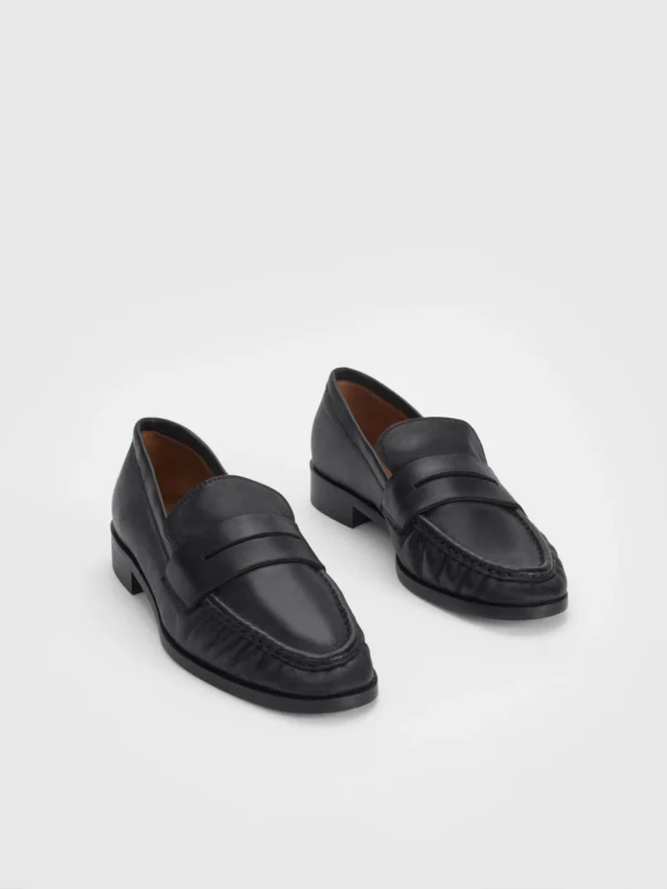 ATP Atelier - Airola Black Nappa Loafers