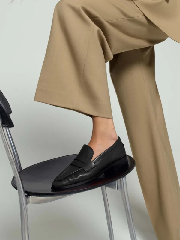 ATP Atelier - Airola Black Nappa Loafers
