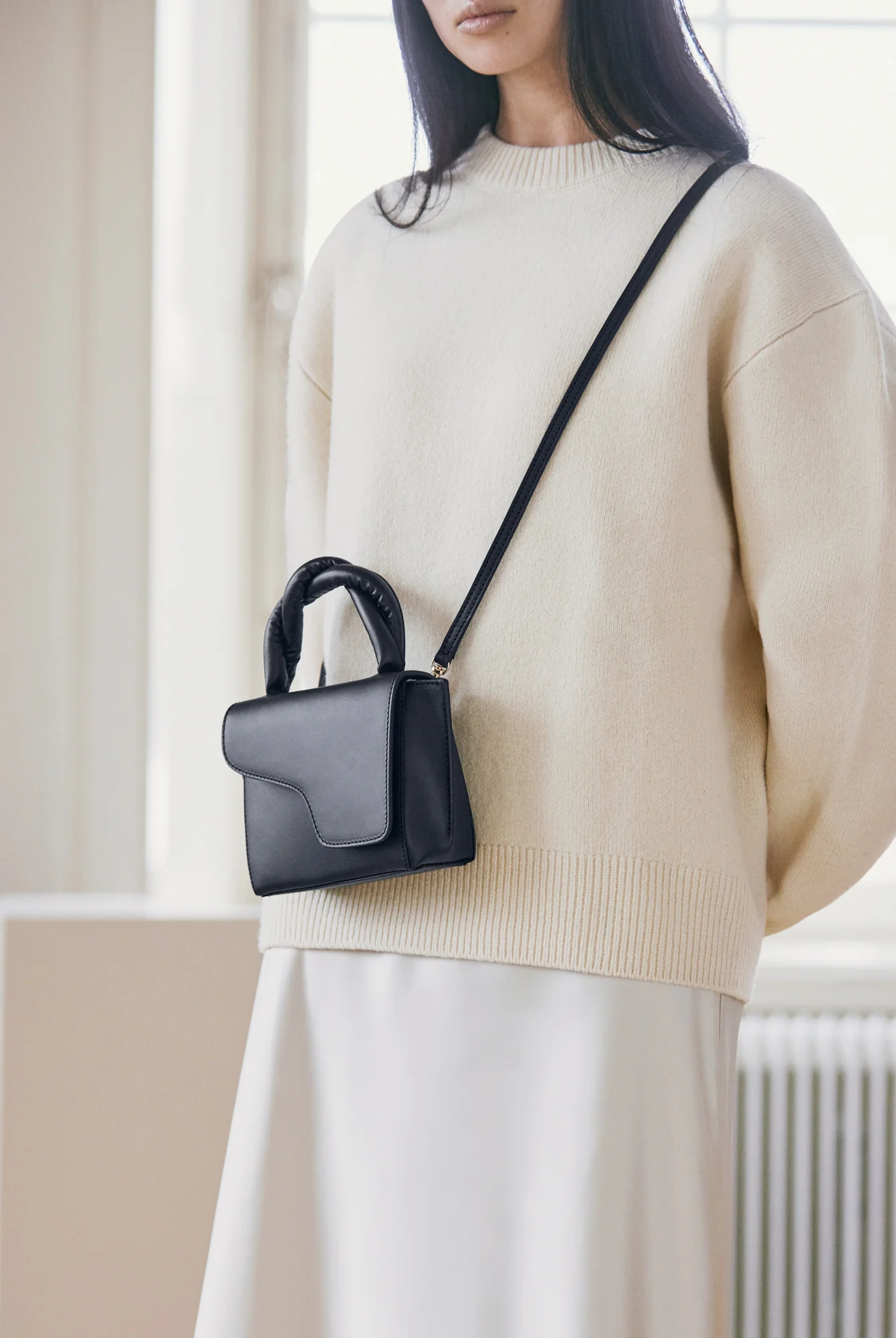 ATP Atelier - Montalbano Black Leather Nappa Mini Handbag