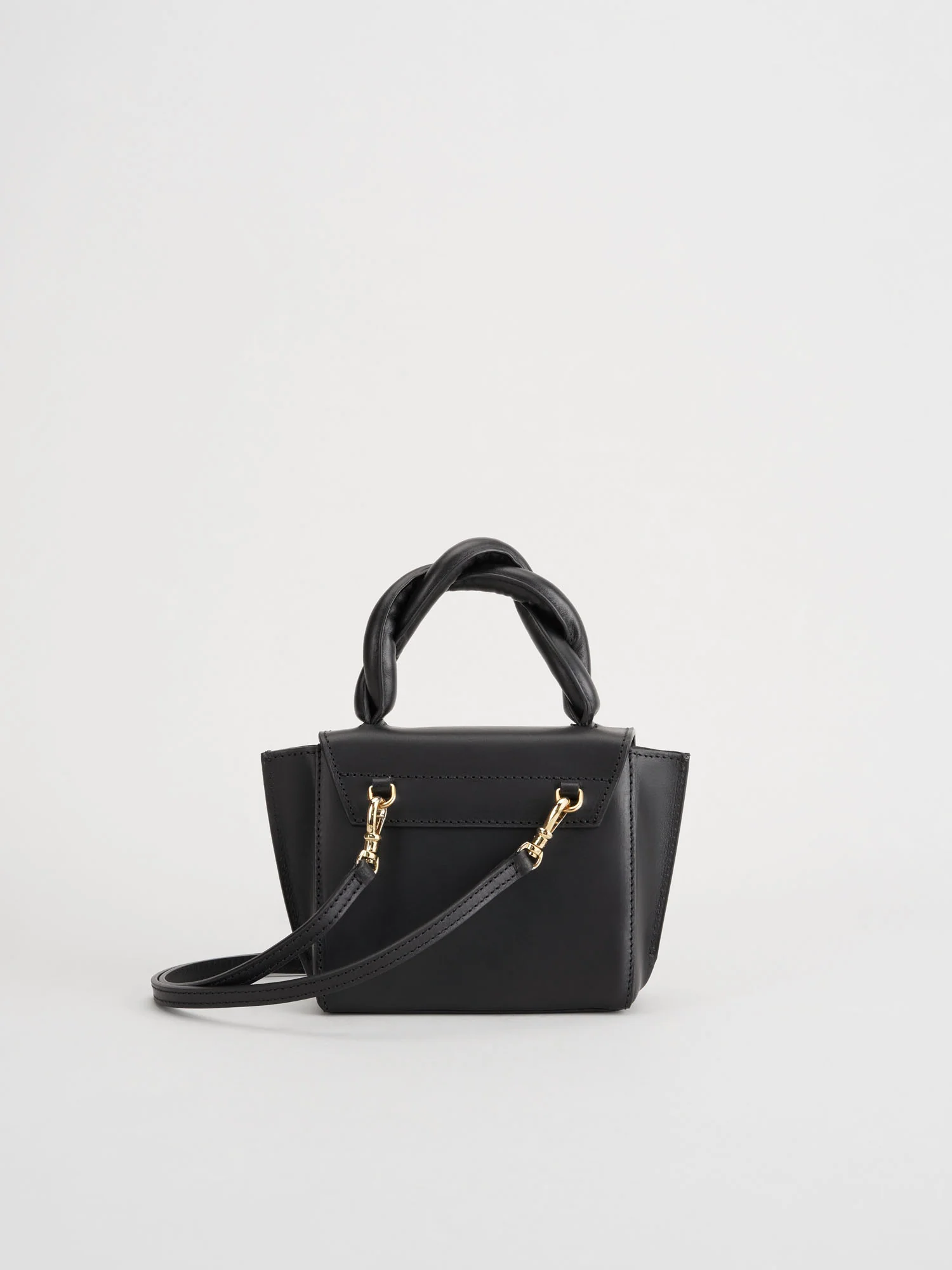 ATP Atelier - Montalbano Black Leather Nappa Mini Handbag