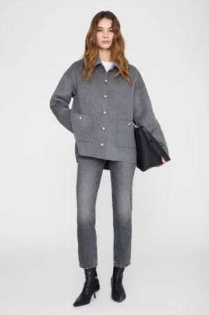 Anine Bing - Luca Jacket Heather Grey