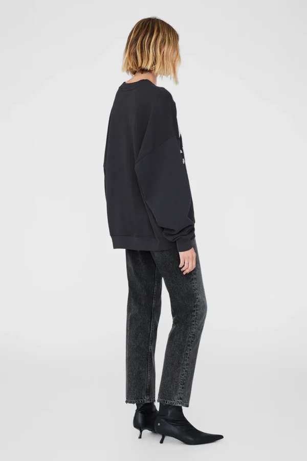 Anine Bing - Miles Sweatshirt Vintage Black