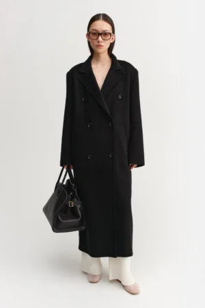 Almada Label - Deja Double Coat Black