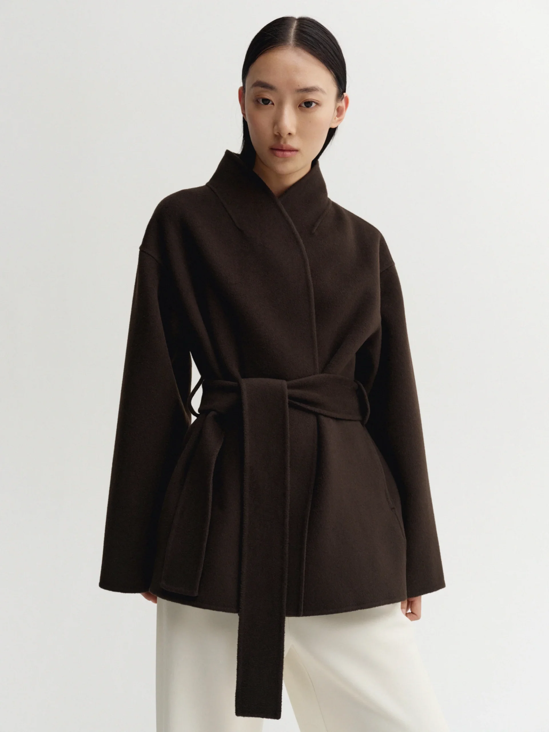 Almada Label - Noorie Doublé Coat Chocolate