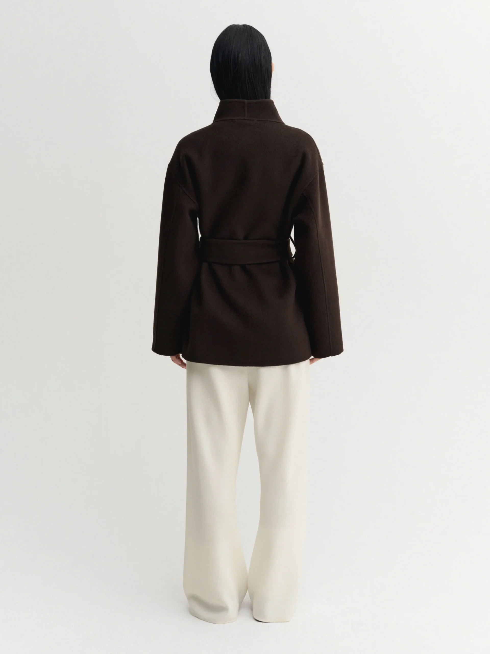 Almada Label - Noorie Doublé Coat Chocolate