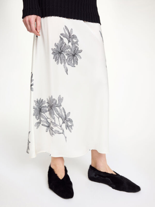 By Malene Birger - Boshan Midi Skirt Floral Print