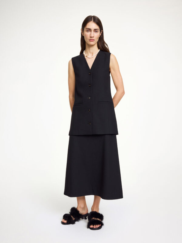 By Malene Birger - Francine Waistcoat Black