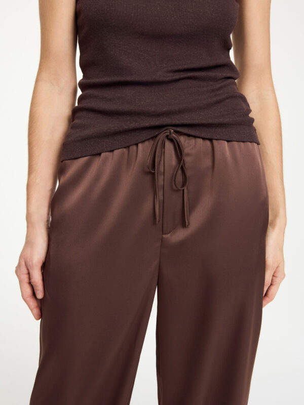 By Malene Birger - Joanni Satin Trousers Carafe