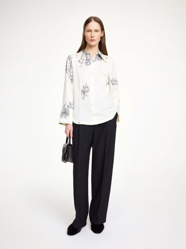 By Malene Birger - Rosiannas Satin Shirt Floral Print