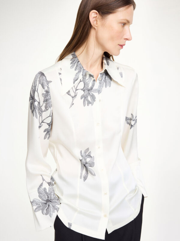 By Malene Birger - Rosiannas Satin Shirt Floral Print