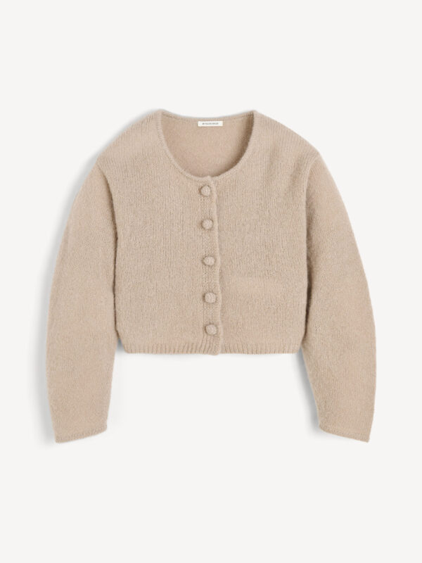 By Malene Birger - Zharea Wool-Blend Cardigan Cobblestone