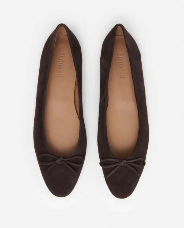 Flattered - Bodil Suede Chocolate