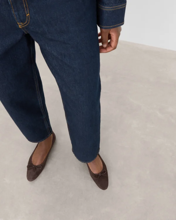 Flattered - Bodil Suede Chocolate