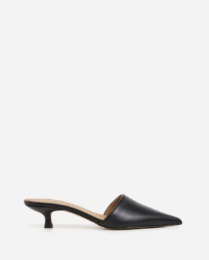Flattered - Noomi Leather Black