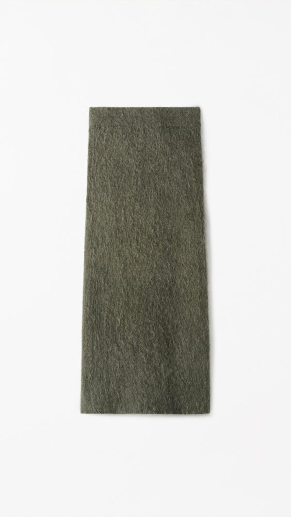 Soft Goat - brushed Skirt Olive