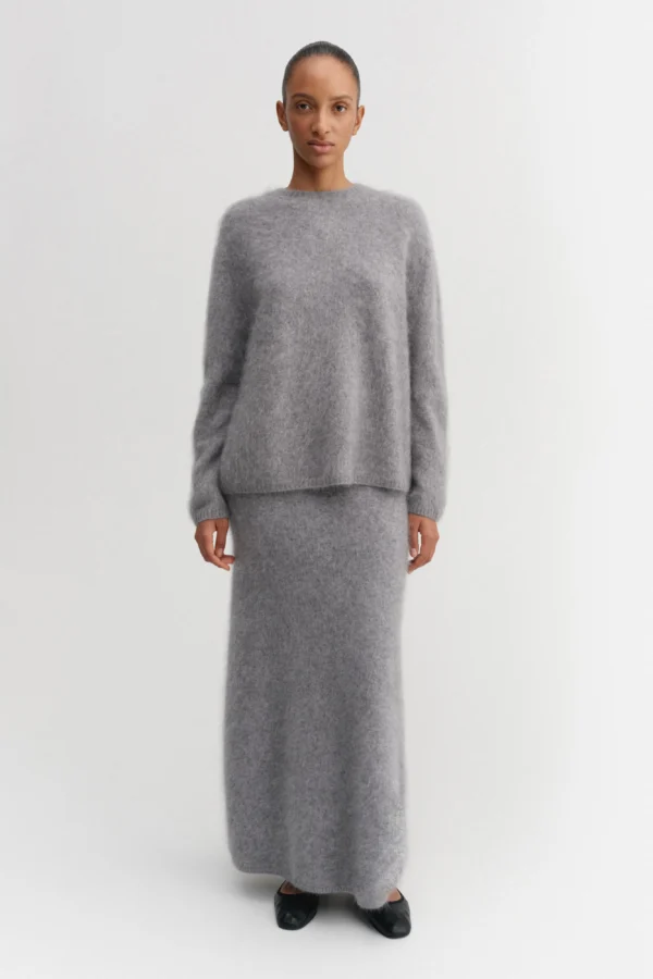 Almada Label - Floy Cashmere Sweater Grey
