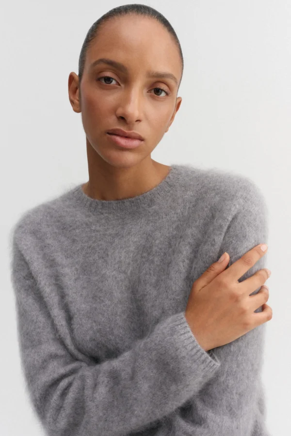 Almada Label - Floy Cashmere Sweater Grey