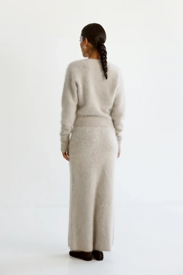Almada Label - Zoe Crewneck Sweater Taupe