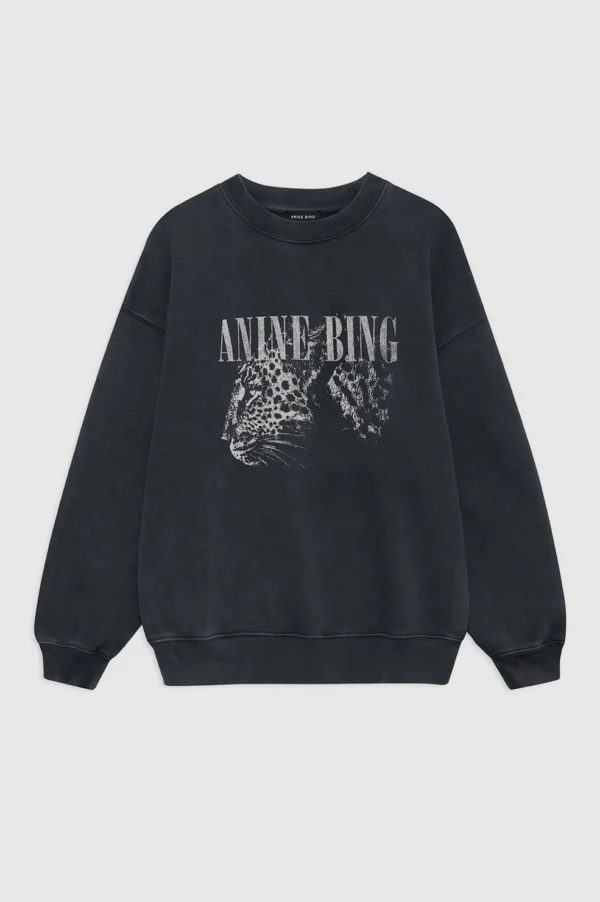 Anine Bing - Spencer Sweatshirt Leopard