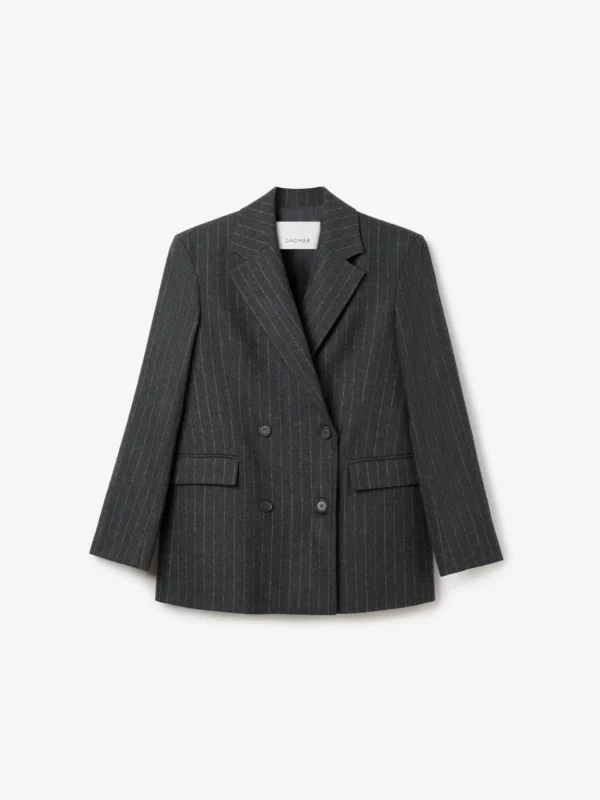 Dagmar - DB Classic Blazer Grey Pinstripe