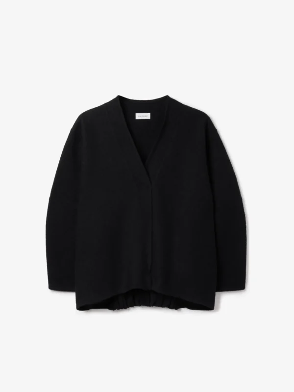 Dagmar - Long Wool Cardigan