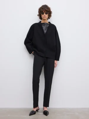 Dagmar - Long Wool Cardigan
