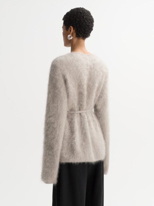 Soft Goat - Brushed Cardigan Greige