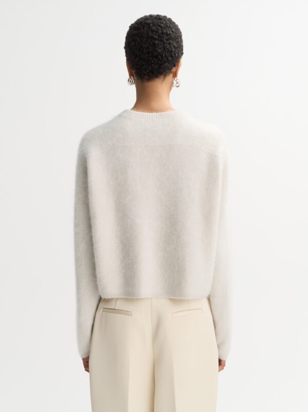 Soft Goat - Brushed Crewneck Chalk