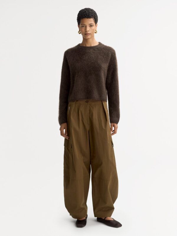 Soft Goat - Brushed Crewneck Mocha