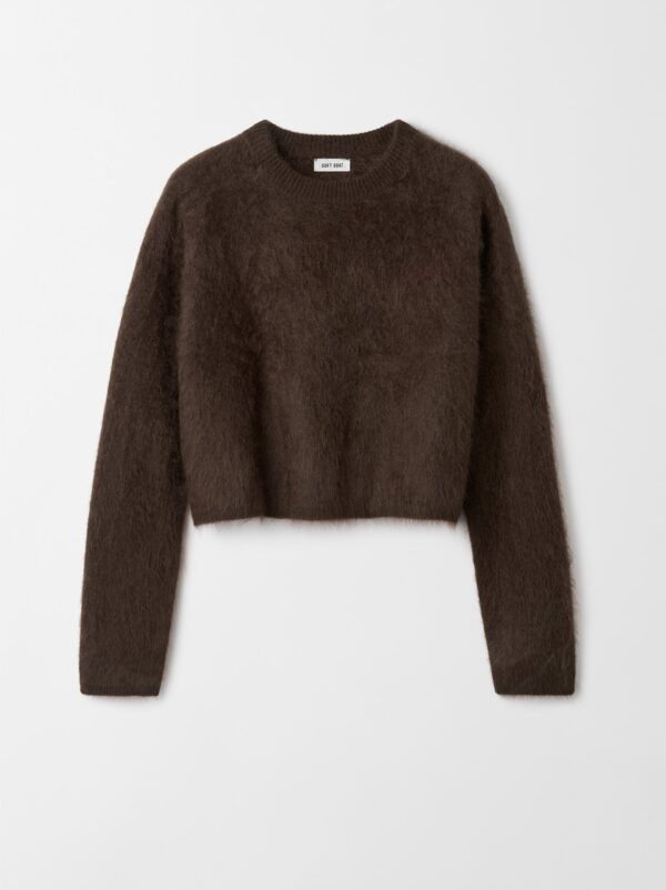 Soft Goat - Brushed Crewneck Mocha