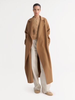 Soft Goat - Oversized Coat Camel